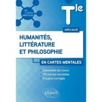 SPECIALITE HUMANITES, LITTERATURE ET PHILOSOPHIE EN CARTES MENTALES TLE. EDITION 2025, Hidot-Dupas Anne-Sophie