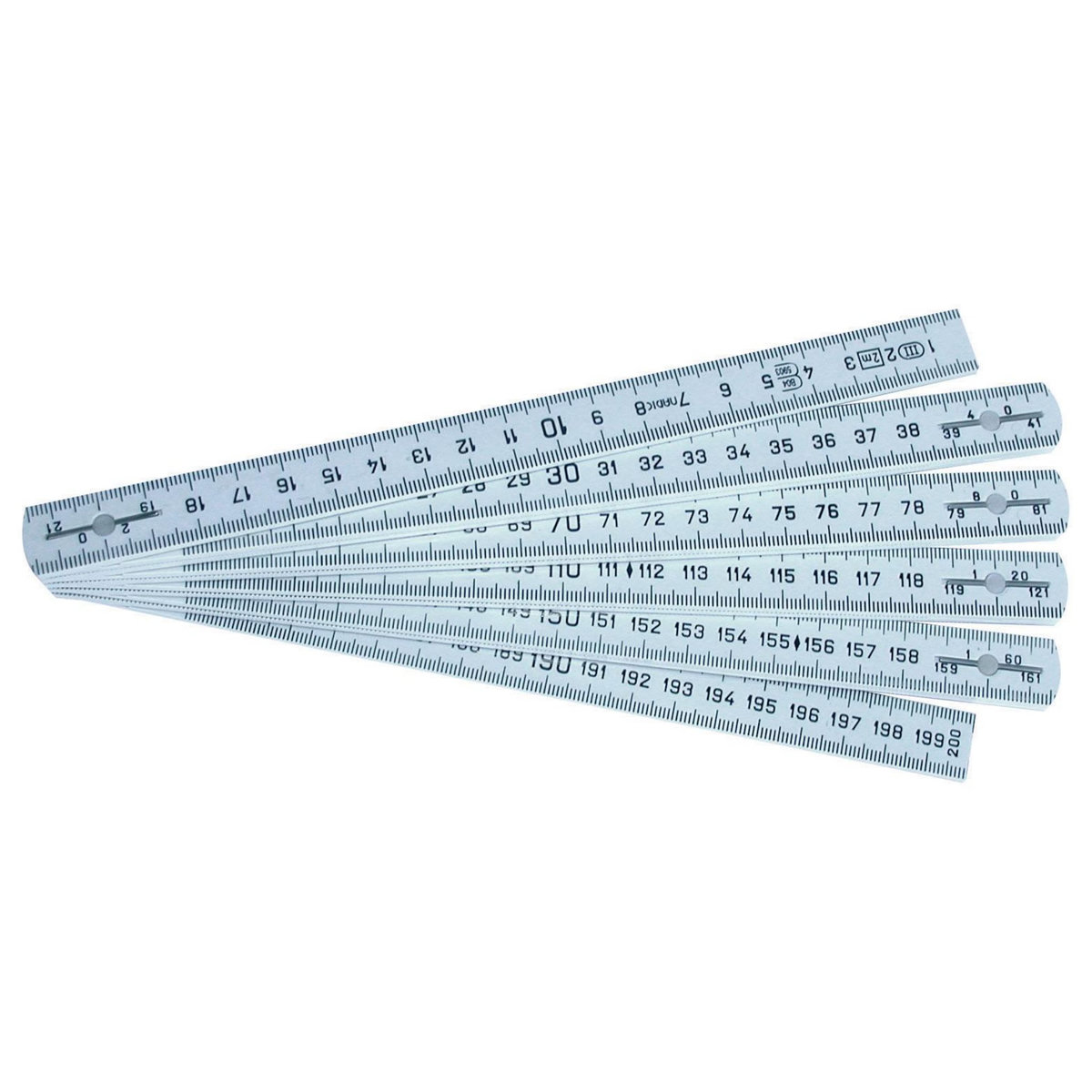 OUTIFRANCE Mesure pliante en fibre de verre 1 m