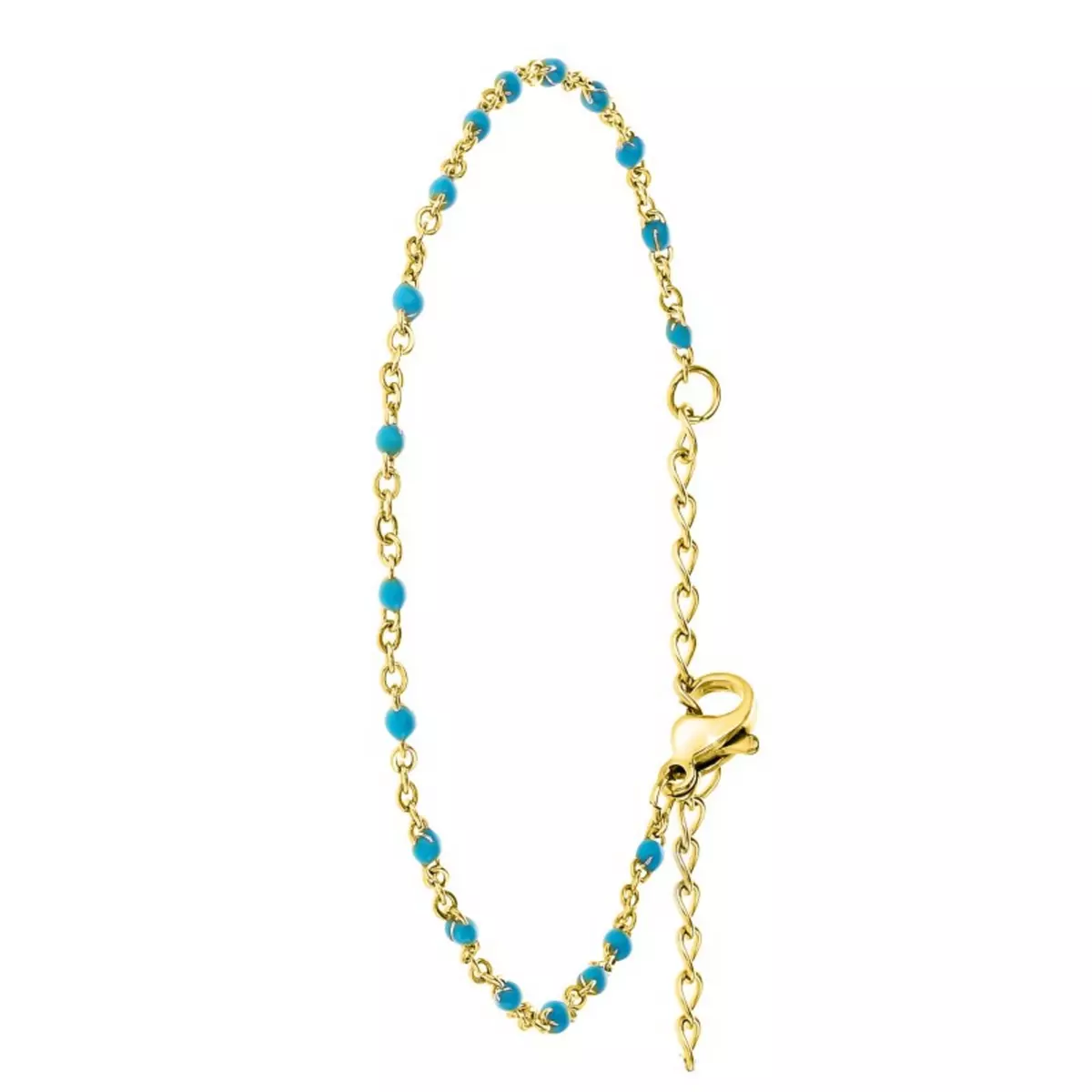 SC BOHEME Bracelet perles bleues par SC Bohème