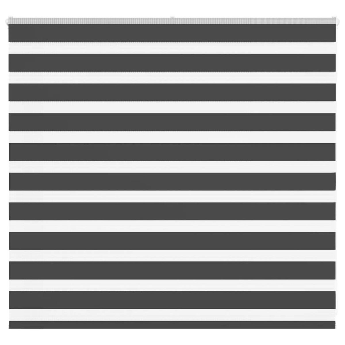 VIDAXL Store zebre noir 155x100 cm largeur du tissu 150,9 cm polyester