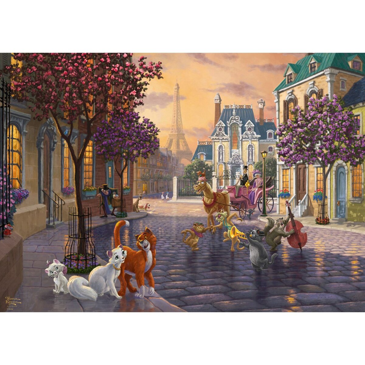 Schmidt Puzzle - Disney les  Aristochats - 1000 pièces