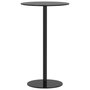 Voir la diapositive 2 : VIDAXL Table de jardin ronde noir Ø60x105 cm acier