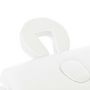 Voir la diapositive 3 : VIDAXL Table de massage pliable a 2 zones 10 cm d'epaisseur Blanc