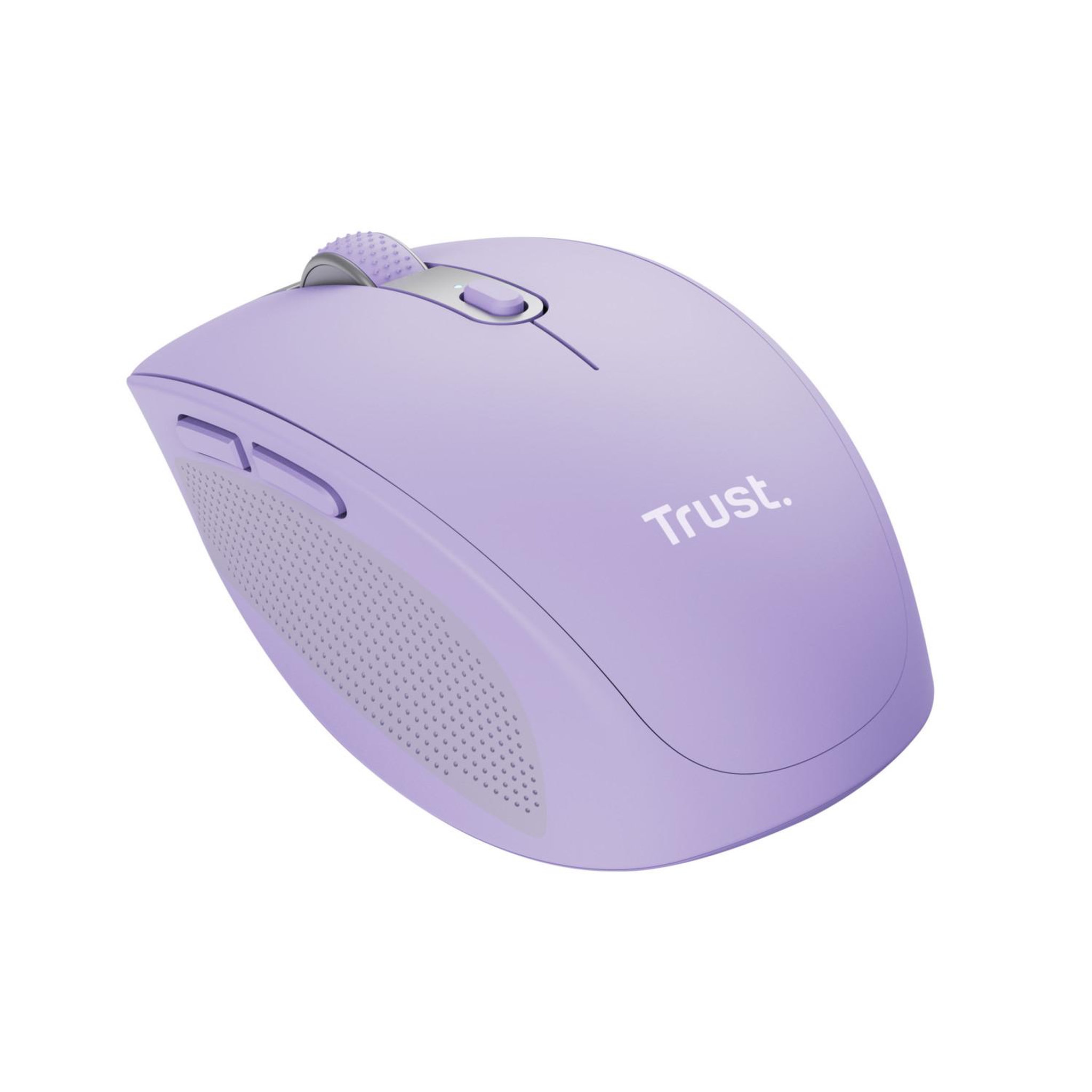 Voir la diapositive 3 : Trust Trust ozaa souris droitier rf sans fil + bluetooth optique 3200 dpi