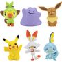 Voir la diapositive 1 : BANDAI Pack de 6 figurines Pokémon Collection n°2