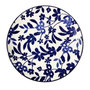 Voir la diapositive 2 : SECRET DE GOURMET Lot de 6 Assiettes Creuses en Porcelaine  Maria  20cm Bleu
