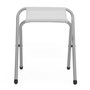 Voir la diapositive 6 : ID MARKET Table de camping pliante réglable en hauteur 120 cm et 4 tabourets blanc