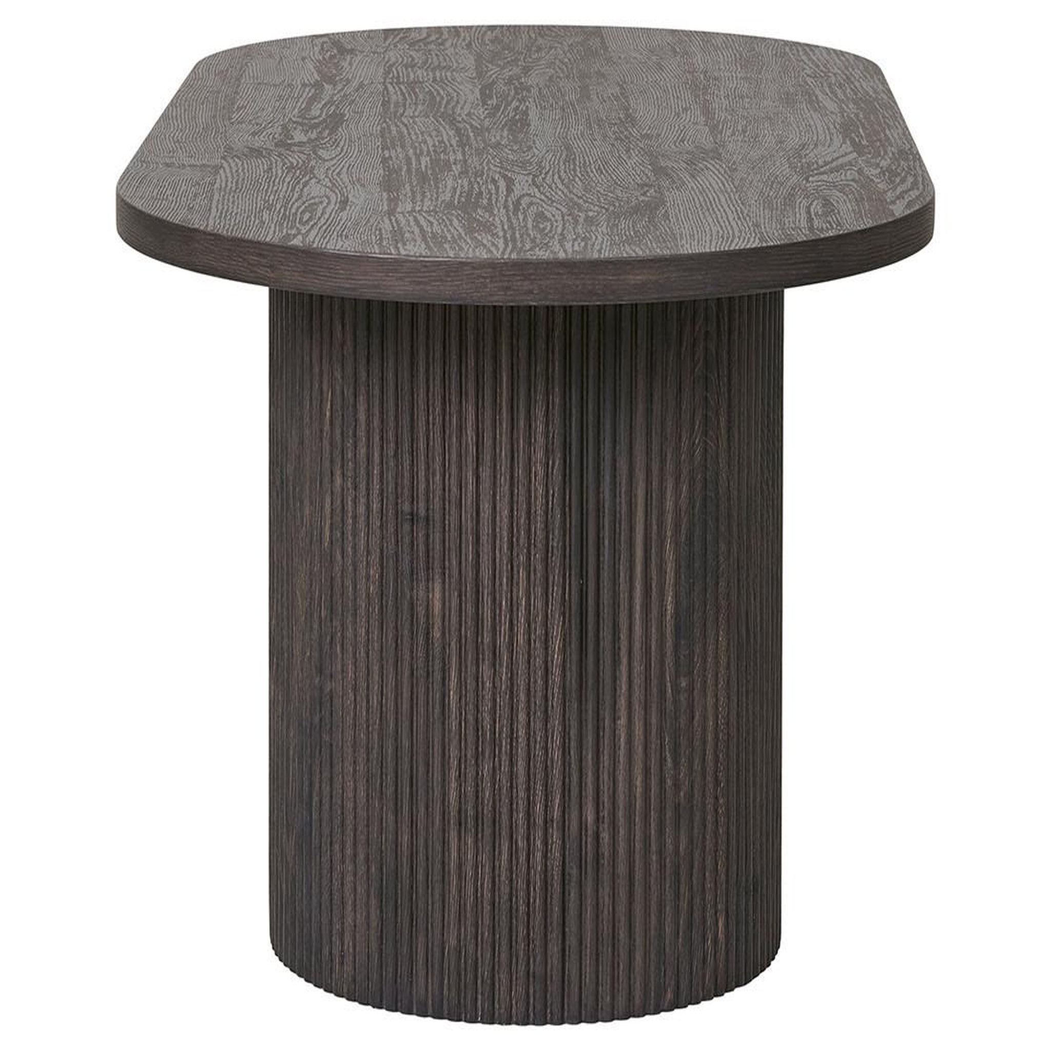 Voir la diapositive 3 : BEST MOBILIER Oliva - table basse - effet bois - 120 cm