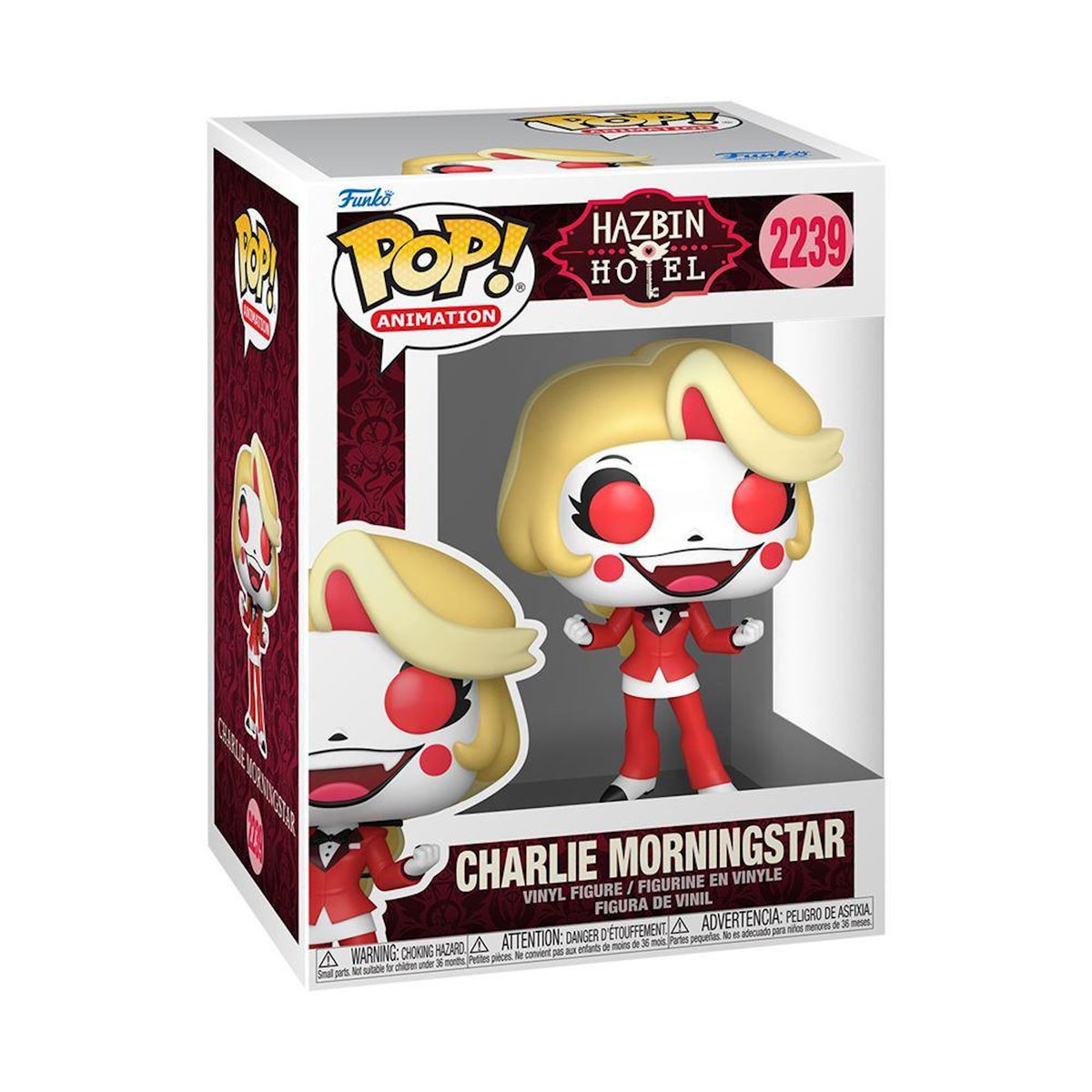 Funko Figurine Funko Pop Animation Hazbin Hotel Charlie with Chase Modèle aléatoire