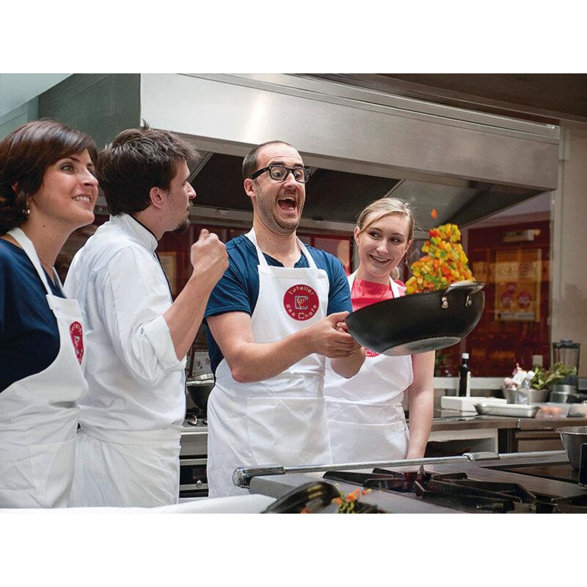 Smartbox Cours de cuisine La Table du Chef pour 1 personne avec l'Ateliers des Chefs - Coffret Cadeau Gastronomie