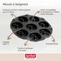Voir la diapositive 4 : ZENKER Moule pour 8 beignets au four 33 Zenker Black Metallic