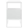 Voir la diapositive 4 : VIDAXL Table d'appoint Blanc 55x36x59,5 cm Bois d'ingenierie