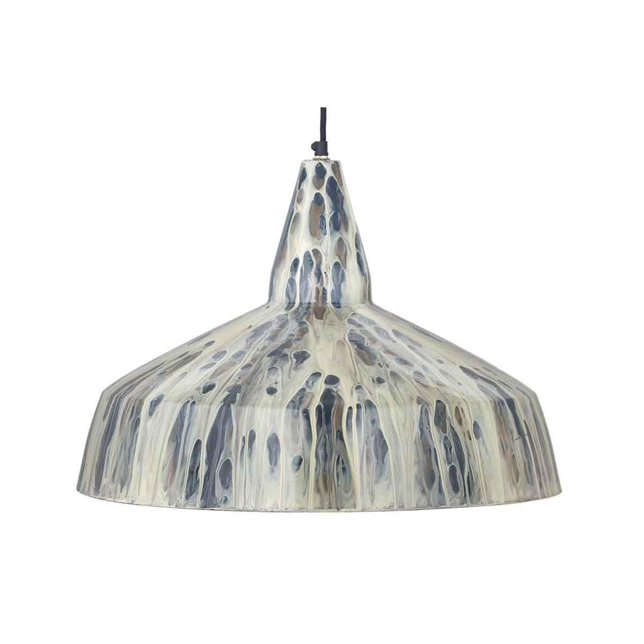 Voir la diapositive 3 : Paris Prix Lampe suspension vintage  harlow  49cm crème
