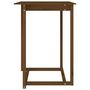 Voir la diapositive 3 : VIDAXL Table de bar Marron miel 80x80x110 cm Bois massif de pin