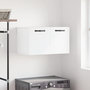 Voir la diapositive 1 : VIDAXL Armoire murale Blanc 60x36,5x35 cm Bois d'ingenierie