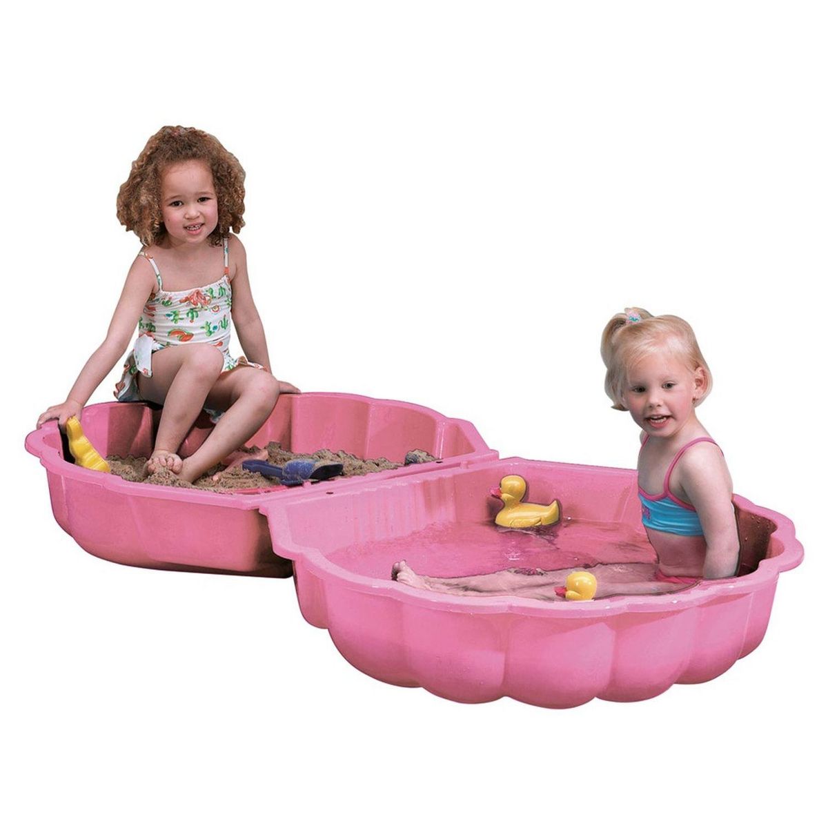 Bac à Sable Coquille double - Rose