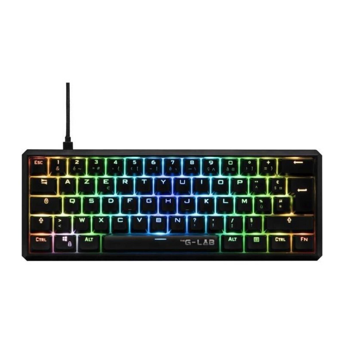 THE G-LAB Clavier Gaming mécanique - THE G-LAB - KEYZ THALLIUM - Rouge