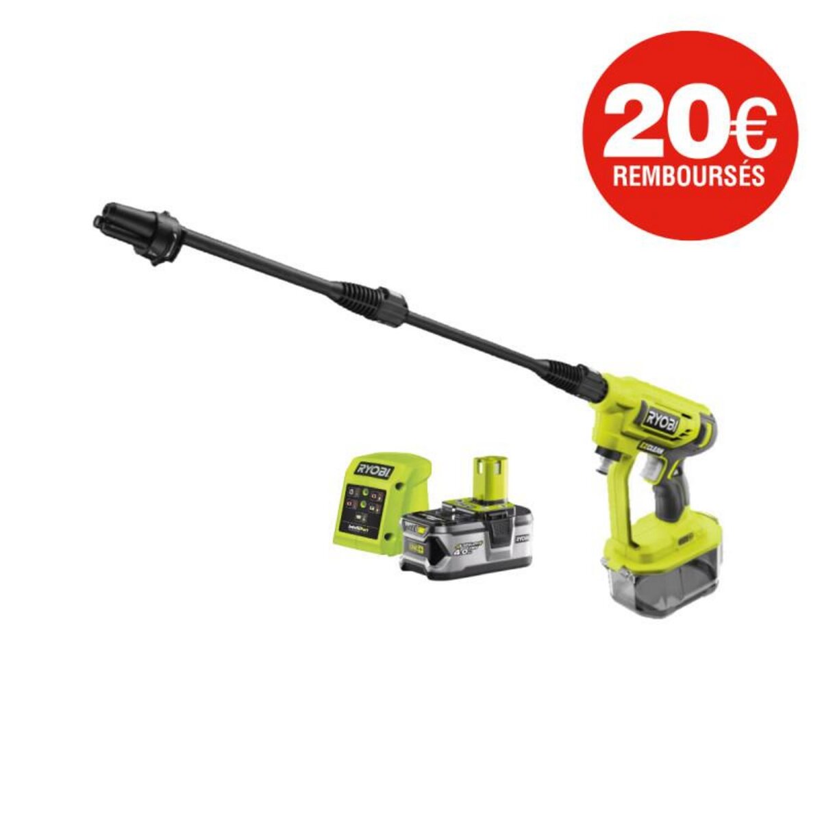 Ryobi Pistolet pression RYOBI RY18PW22A 140 18V OnePlus 1