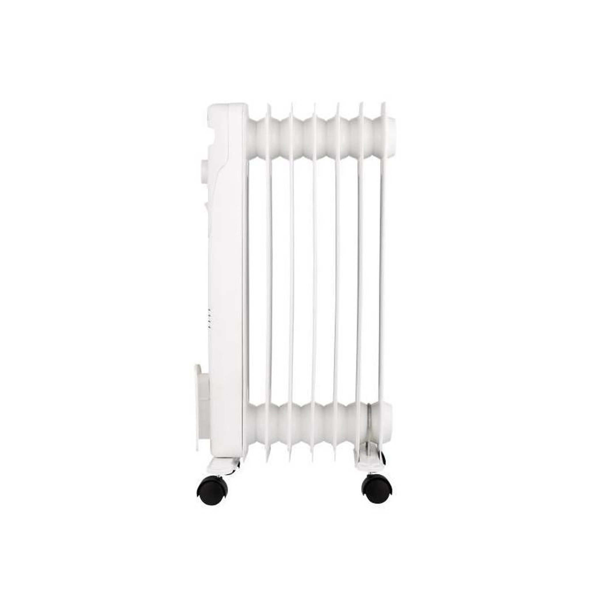 Voir la diapositive 5 : OCEANIC Radiateur électrique bain d'huile 1500W OCEANIC - 3 puissances - 7 éléments - Blanc - Mobile