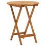Voir la diapositive 2 : VIDAXL Mobilier de bistro pliable 3 pcs Bois d'acacia solide