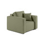 Voir la diapositive 1 : BEST MOBILIER Topaze - fauteuil - en tissu