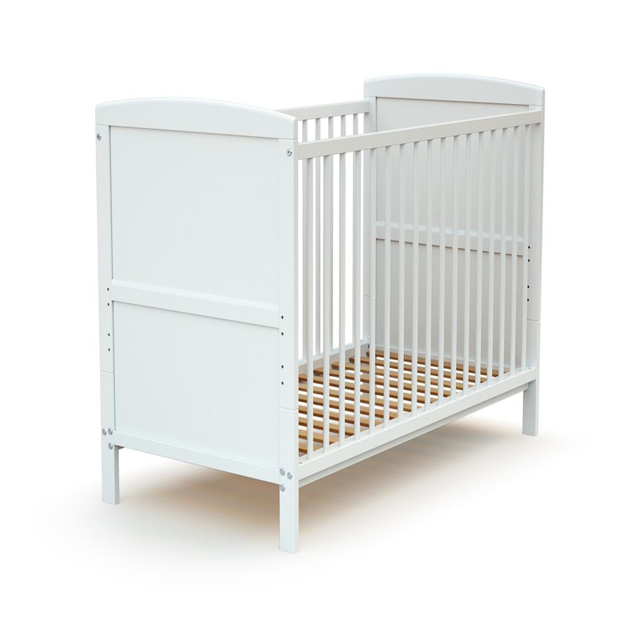 Voir la diapositive 6 : AT4 Lit bébé évolutif avec matelas ESSENTIEL 60 x 120 cm en bois