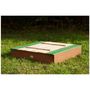 Voir la diapositive 2 : PRAGMA Bac à sable avec bancs -bois-H20cm-Ella