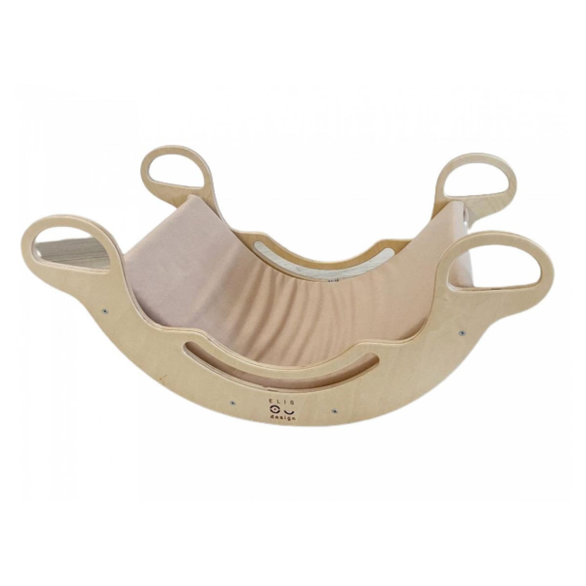 ELIS DESIGN Housse textile pour Rocker Montessori- Avec élasthanne - beige