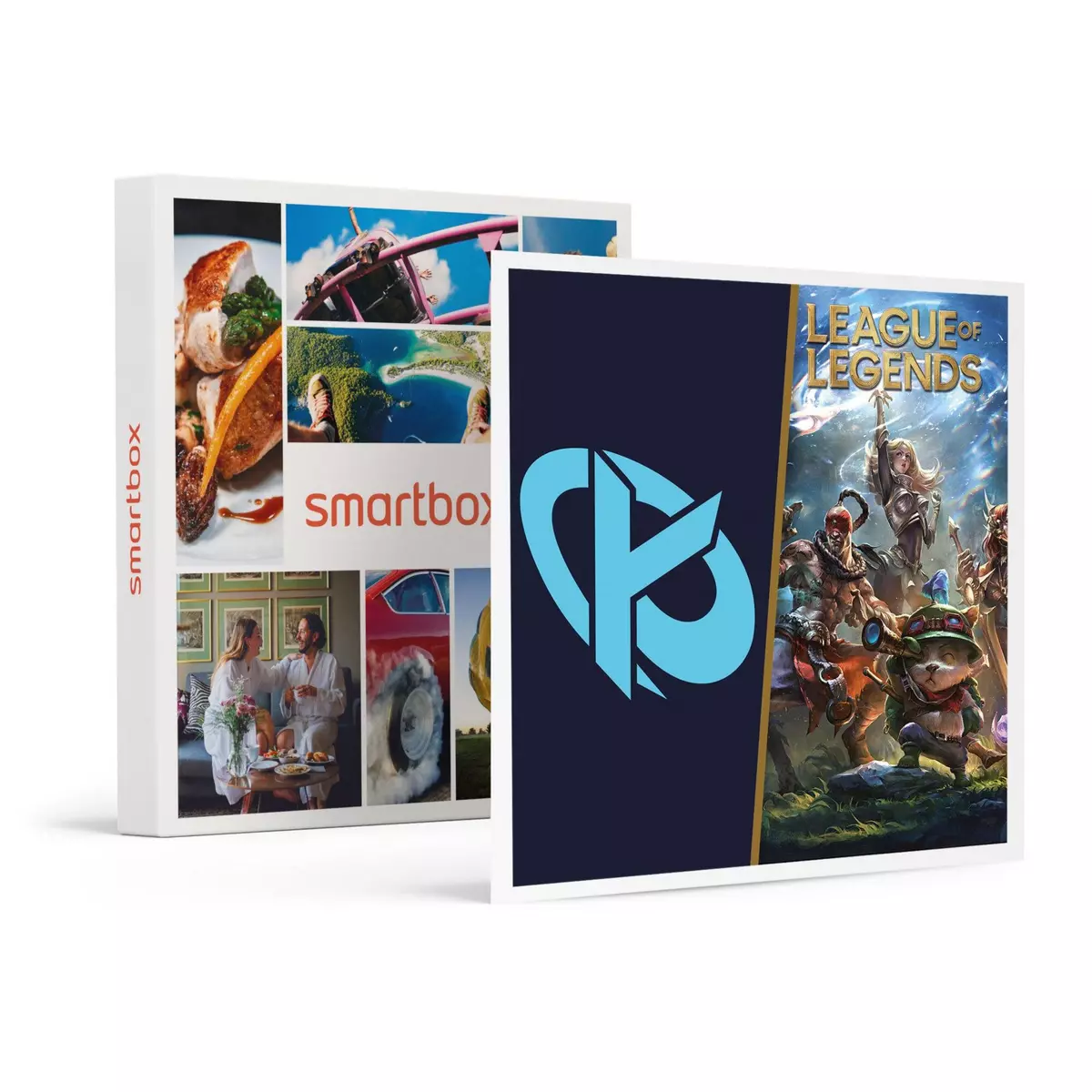 Smartbox Bon cadeau de 99,90 € sur l'e-shop de Karmine Corp et de 20 € sur League of Legends - Coffret Cadeau Multi-thèmes