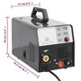 Voir la diapositive 6 : VIDAXL Machine a souder MIG / MMA / TIG 200 A