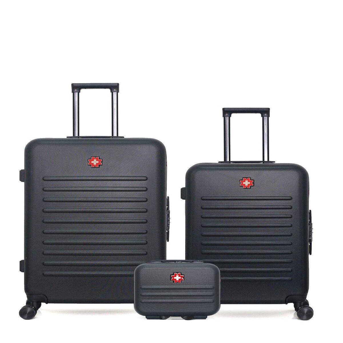 SWISS KOPPER SWISS KOPPER - LOT DE 3 - Valises grand format, weekend et vanity WIL