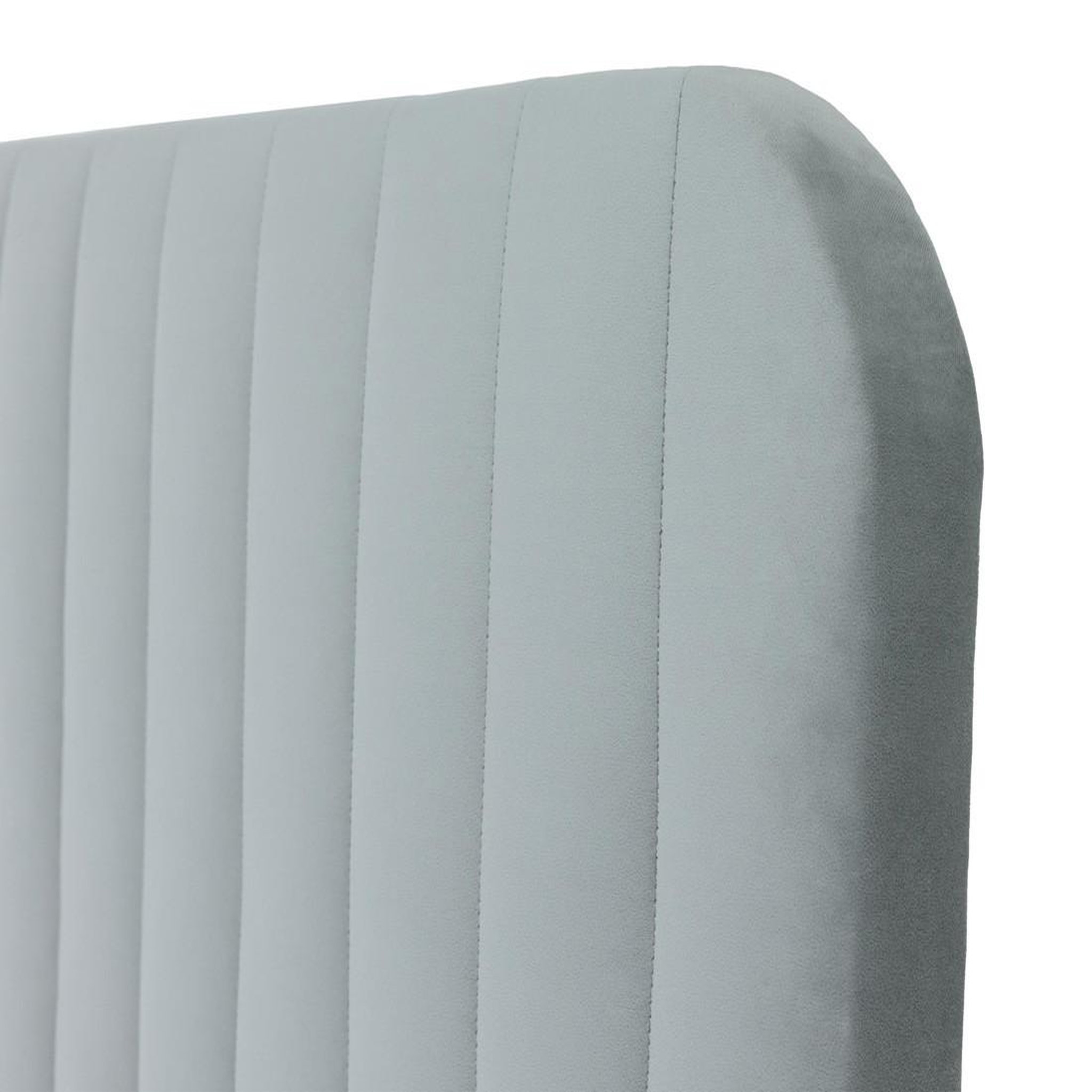 Voir la diapositive 4 : BEST MOBILIER Stuart - lit coffre - 180x200 cm - sommier inclus - en velours