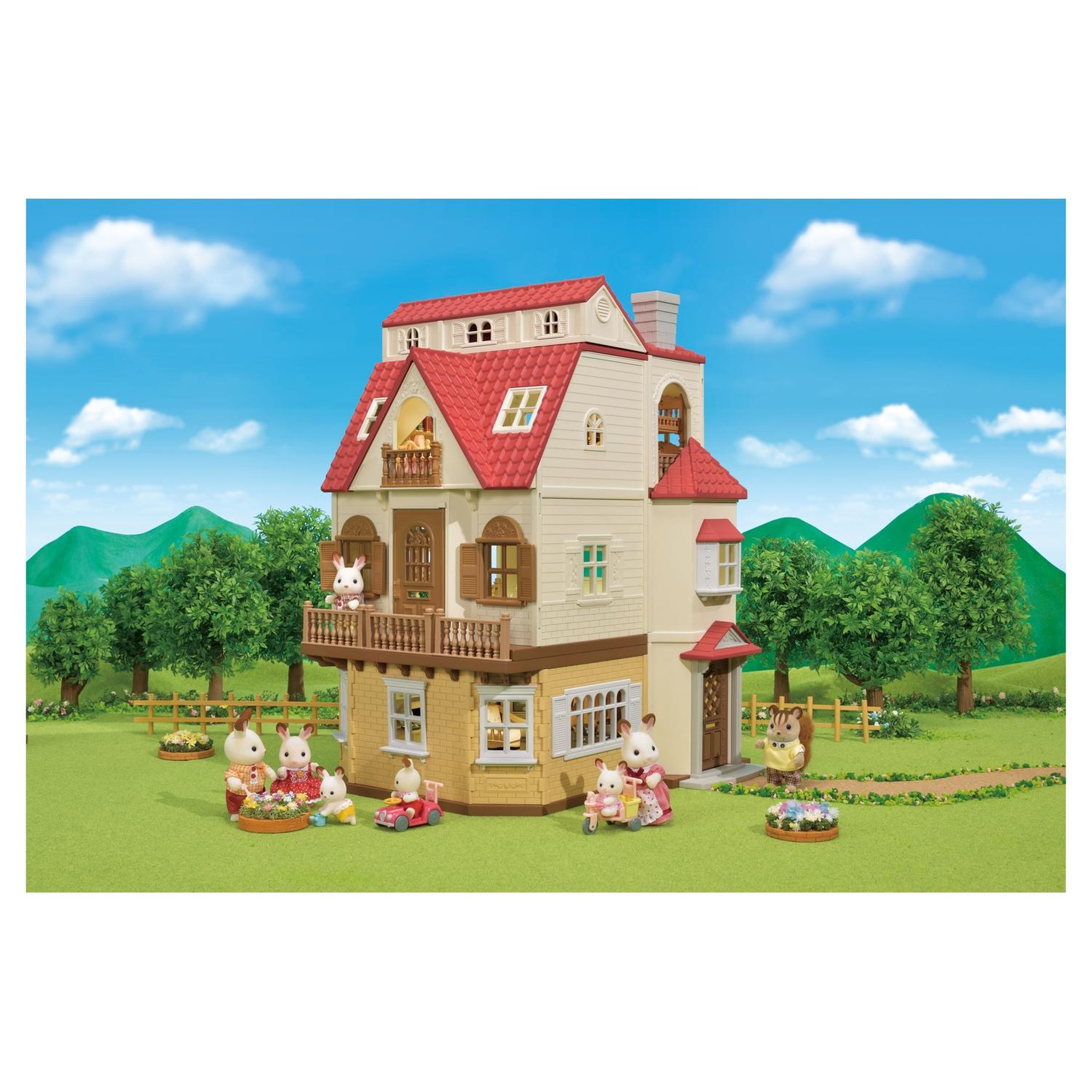 Voir la diapositive 3 : Sylvanian families 5302 - La grande maison éclairée - Sylvanian Families
