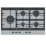 Siemens Table de cuisson gaz 75cm 5 feux 12500w inox - EC7A5SI90