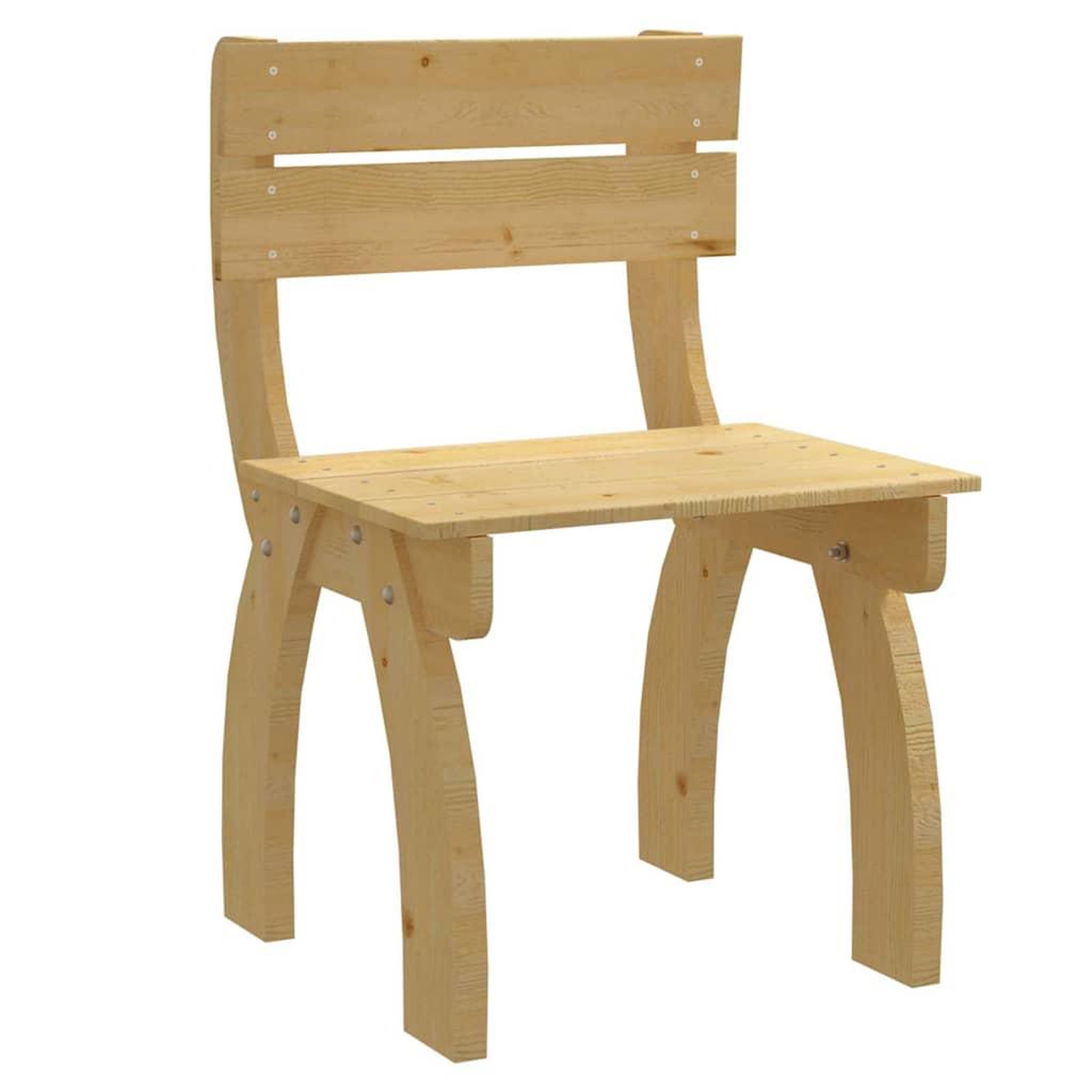 VIDAXL Chaise de jardin bois de pin impregne