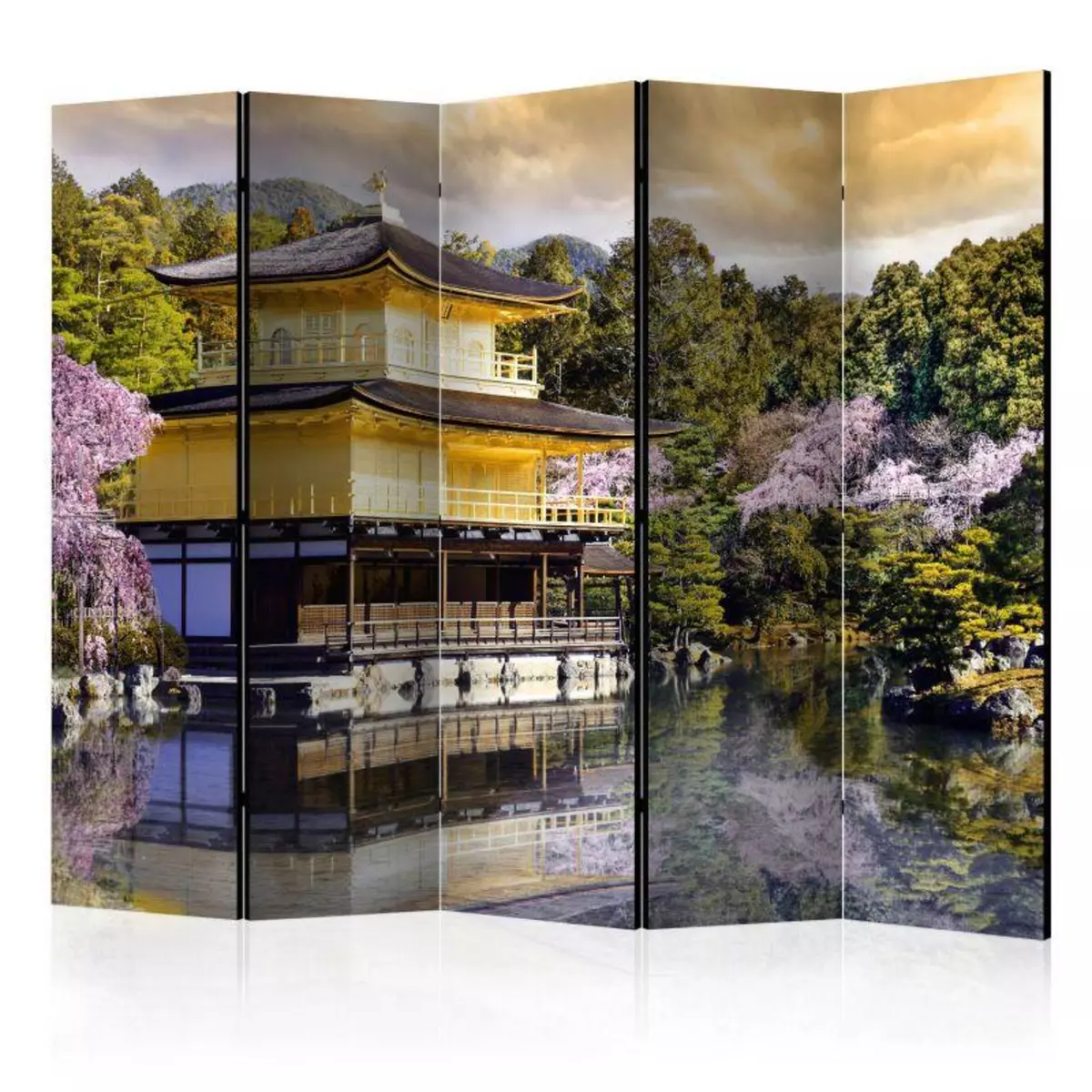 Paris Prix Paravent 5 Volets  Japanese Landscape  172x225cm