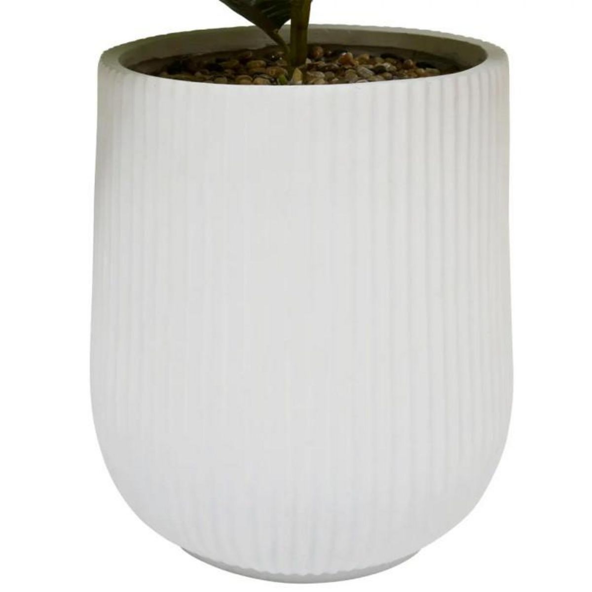 ATMOSPHERA Hortensia Artificielle en Pot  Mika  100cm Blanc