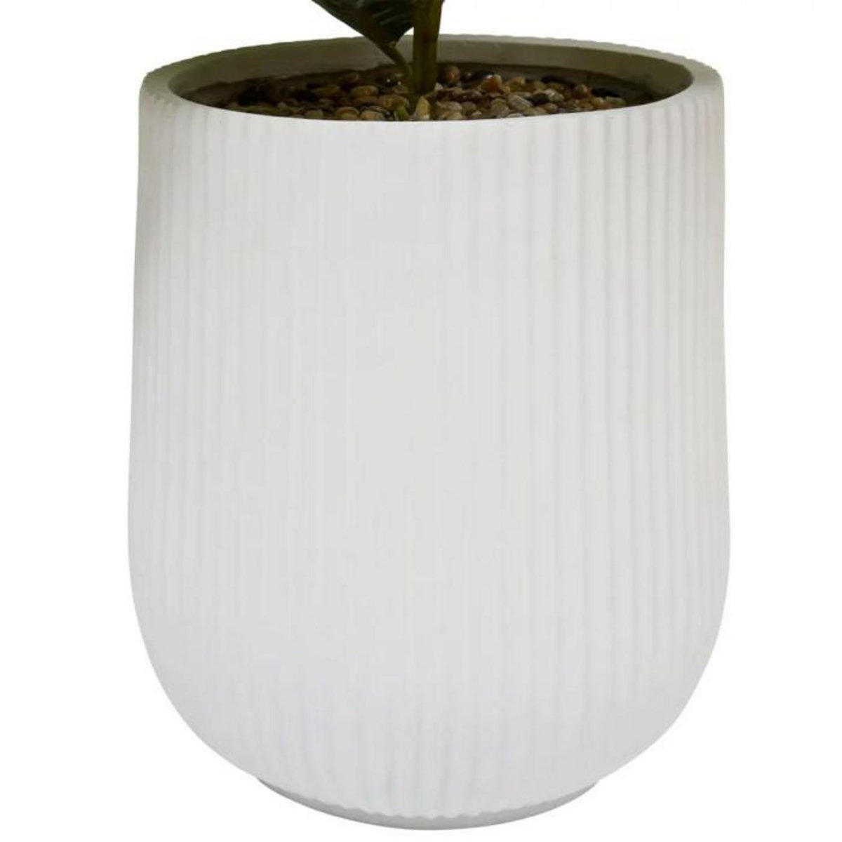 ATMOSPHERA Hortensia Artificielle en Pot  Mika  100cm Blanc