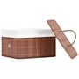 Voir la diapositive 4 : VIDAXL Boîtes de rangement en bambou 4 pcs Marron