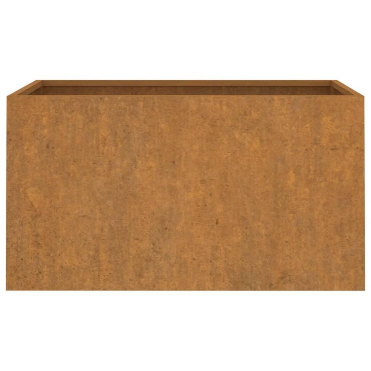 VIDAXL Jardiniere 62x40x39 cm acier corten