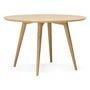 Voir la diapositive 2 : Paris Prix Table de Repas  Lund  120cm Naturel