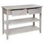 Voir la diapositive 2 : ATMOSPHERA Console 2 Tiroirs en Bois  Charme  110cm Naturel
