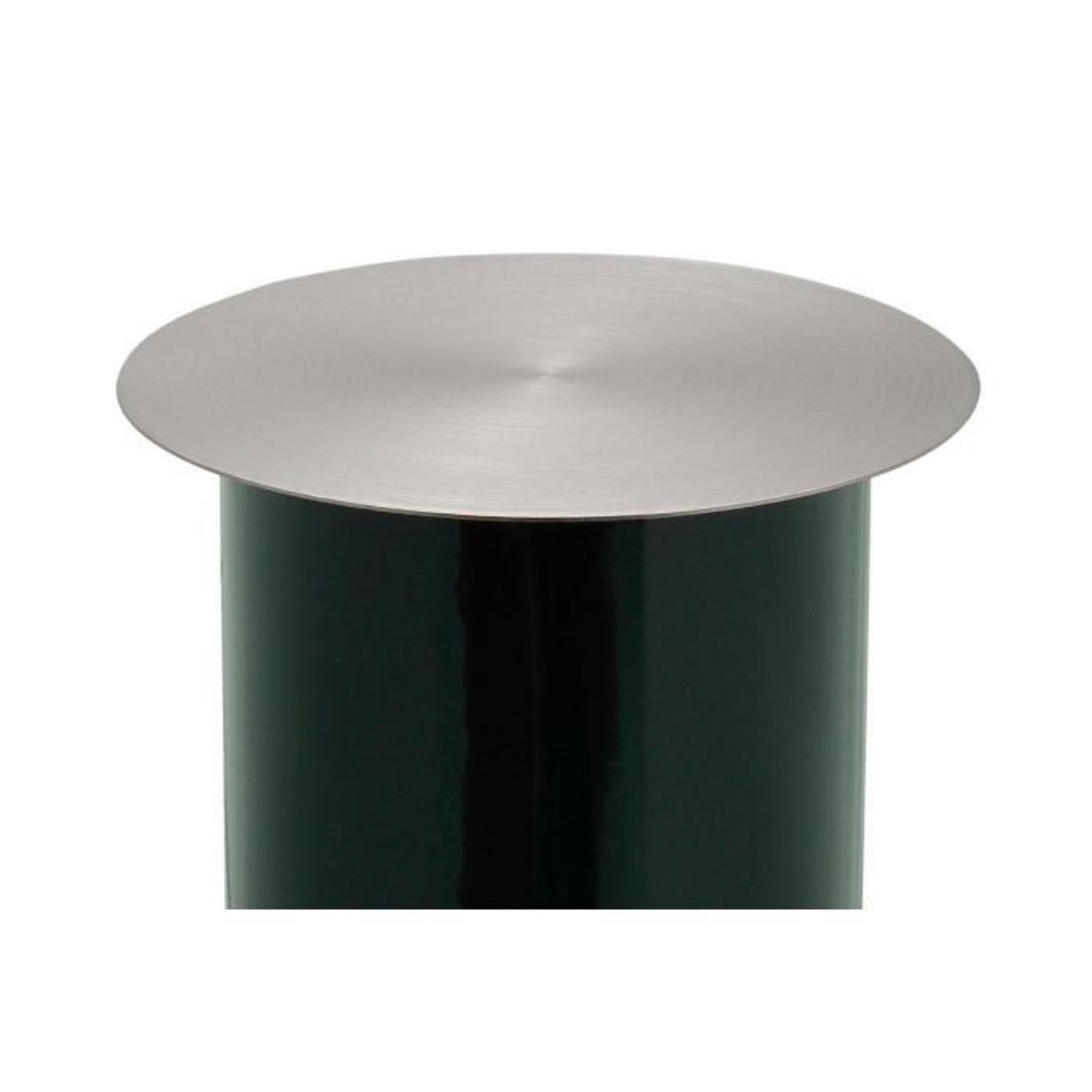 Paris Prix Bougeoir de Sol  Colby  40cm Vert Foncé & Argent