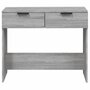 Voir la diapositive 6 : VIDAXL Table console Sonoma gris 90x36x75 cm Bois d ingénierie