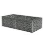 Voir la diapositive 3 : VIDAXL Jardiniere a gabion Acier galvanise 180 x 90 x 50 cm