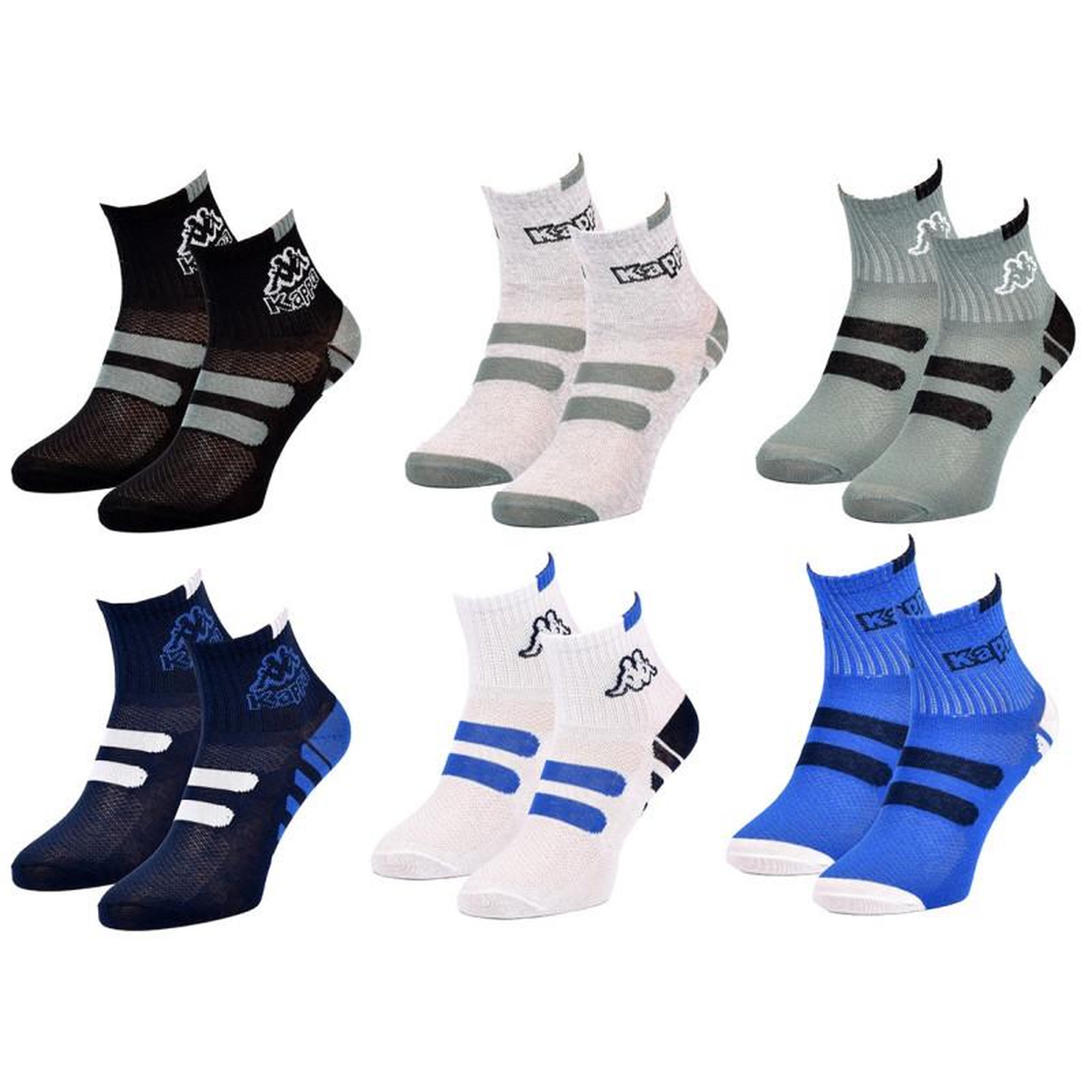 Voir la diapositive 2 : KAPPA Chaussettes KAPPA QUARTER