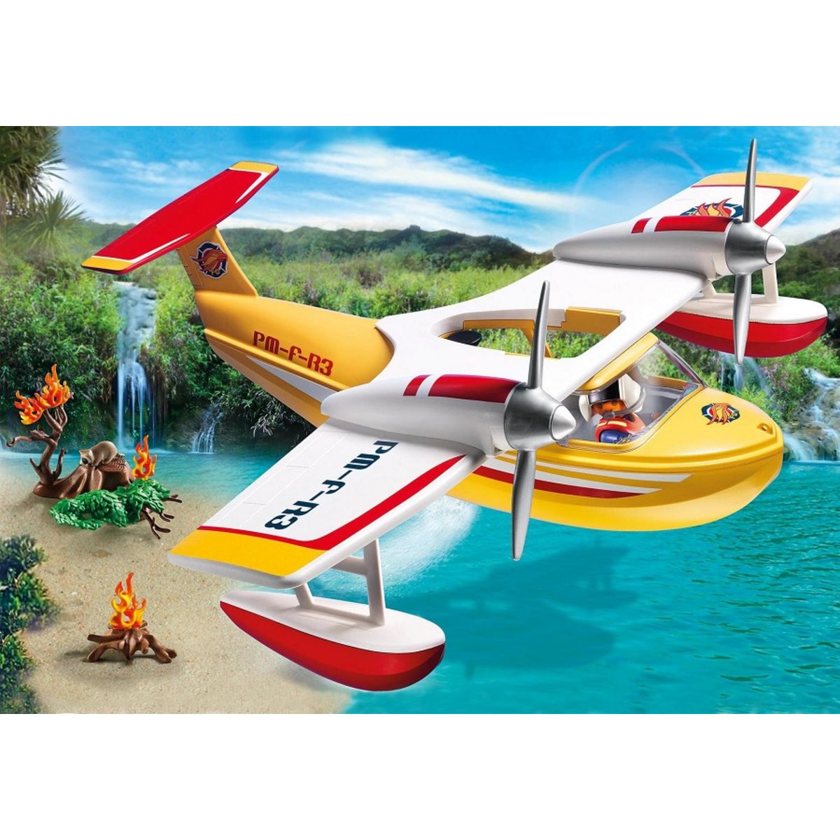 PLAYMOBIL 5560 - Hydravion de sauvetage