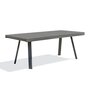 Voir la diapositive 2 : DCB GARDEN Table de jardin - 10/12 places - Aluminium - Gris - STOCKHOLM