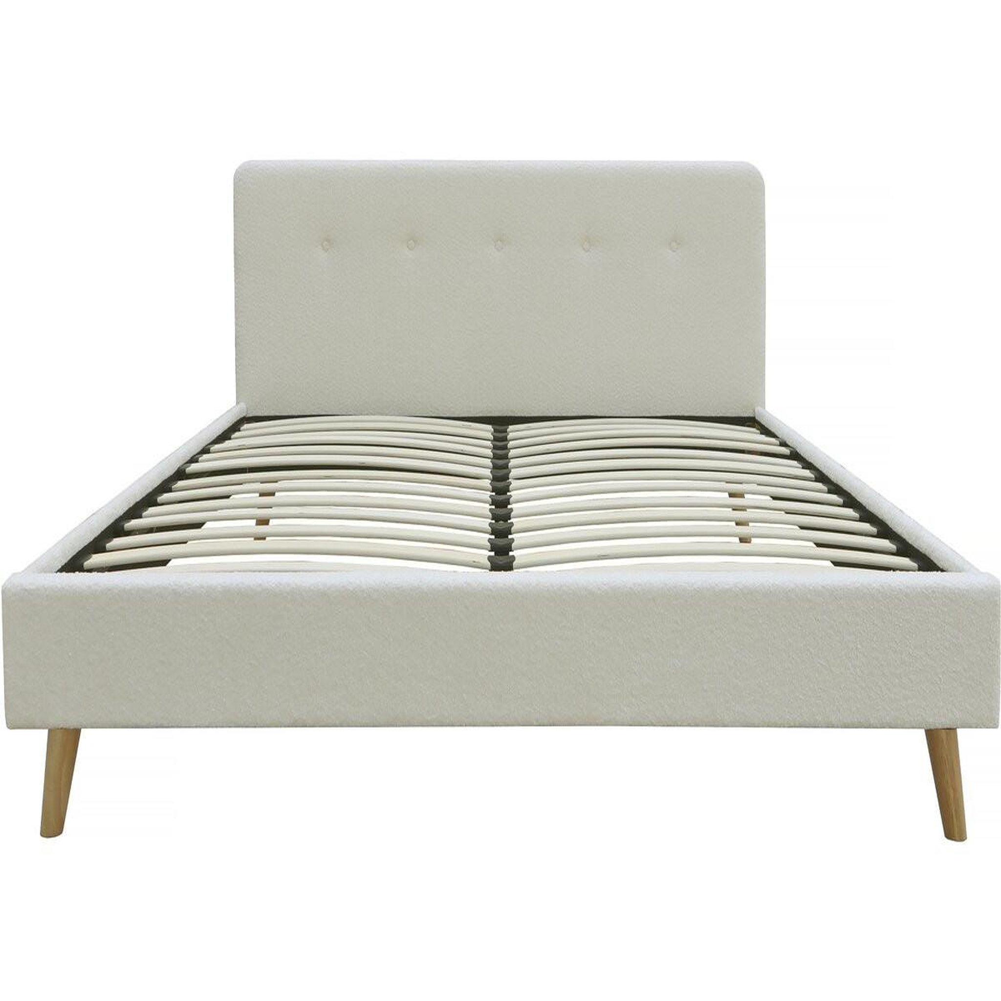 Habitat et Jardin Lit tissu bouclette  nemo  - 140 x 190 cm - crème