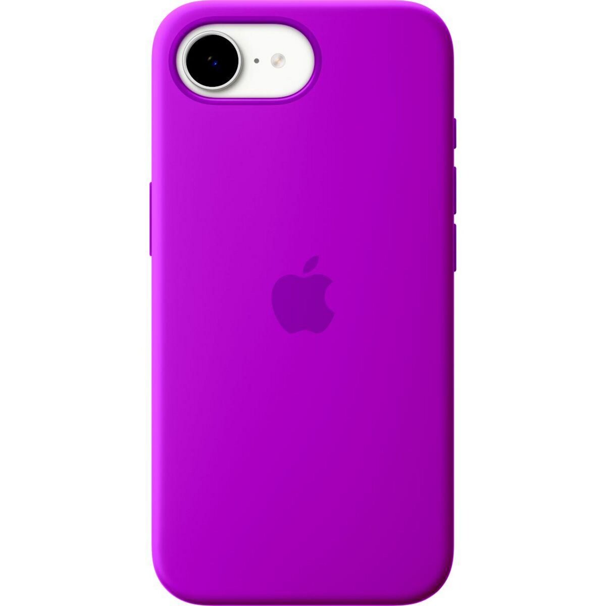 APPLE Coque iPhone 16e silicone Fuchsia